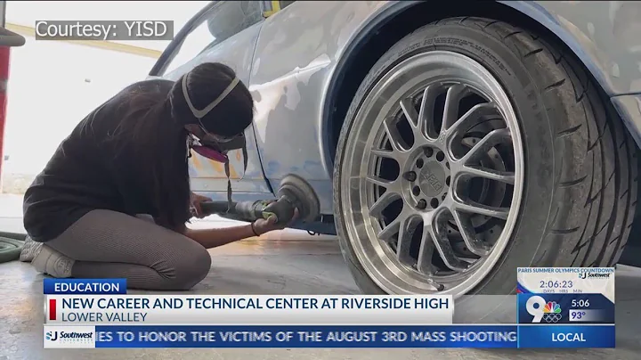 Highlighting new career center at Riverside HS