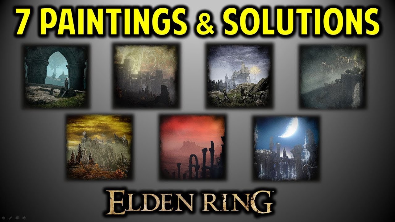 All 7 Painting & Artist Locations | Elden Ring (Paintings & Solutions Guide)
