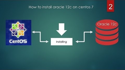 Install oracle 12c on Centos 7 - How to install Oracle 12c on CentOS 7 -  Part 2 END