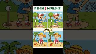 find the differences between four pictures #puzzle #trending #quiz #mindpower #focus #mindset