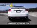 SUBARU WRX S4 DBA-VAG FA20 HKS Hi-Power Muffler Spec-L