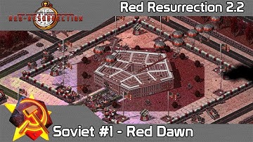 C&C Red Resurrection 2.2 - Soviet #1 Red Dawn on Hard Difficulty