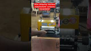 Wire Stripping Machine Manufacturer Company Cash On Delivery All Over India % Made In India