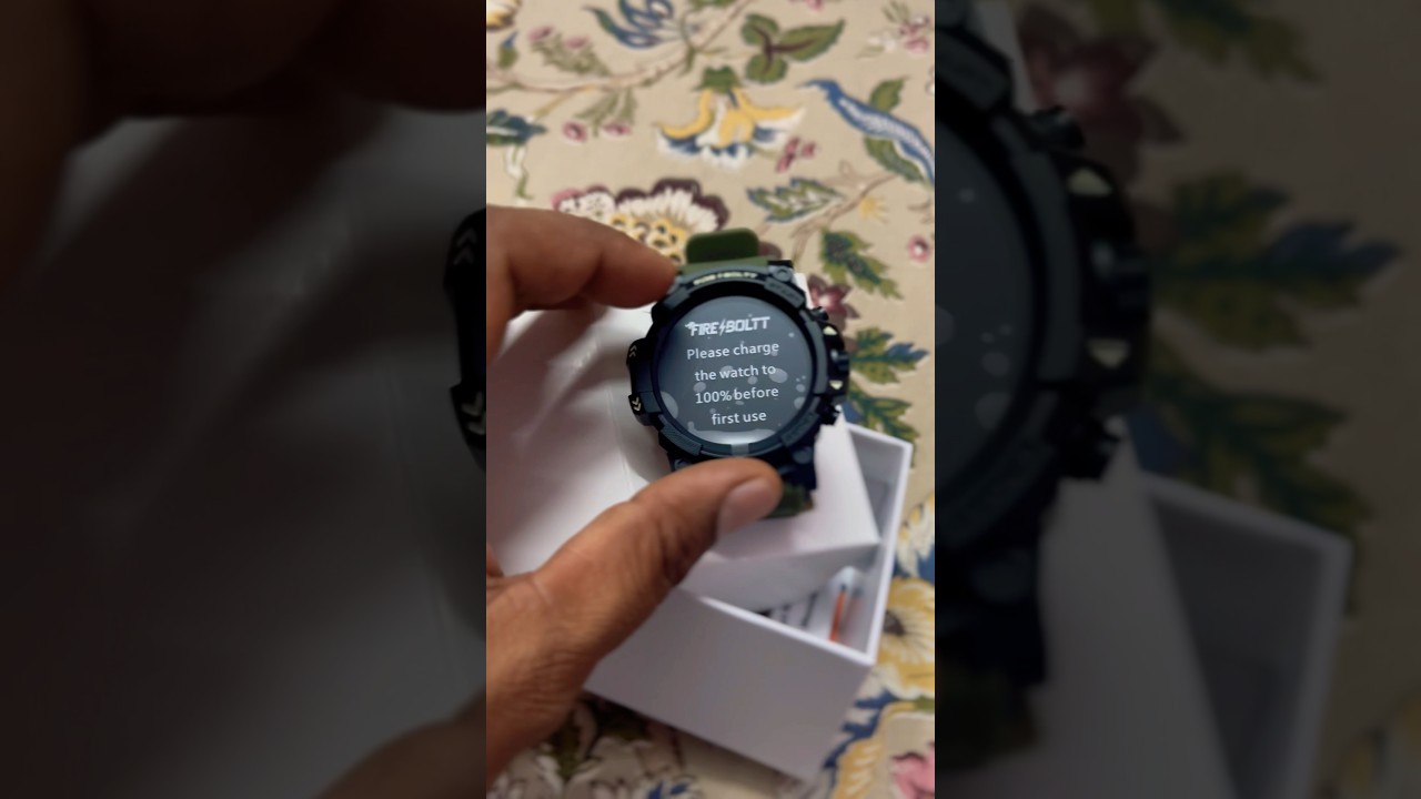 Fire bolt expedition smart watch with gps tracker 