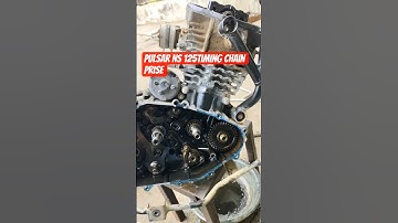 Bajaj Pulsar ns 125 timing chain fitting||How to set IN bjaja Pulsar BS6 timing chains praise #bs6