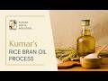 Rice bran oil extraction process | From rice bran to solvent extracted oil