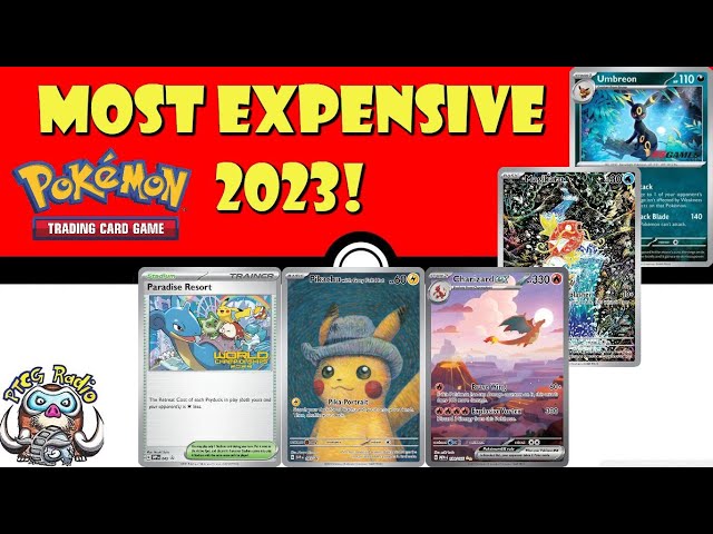 The Most Valuable Pokémon Cards of the Year! Most Expensive Cards 2023!  (Pokémon TCG News) 