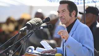 ⁣Former Botswana president faces criminal charges