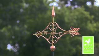 Good Directions 9642P Victorian Arrow Weathervane - Polished Copper