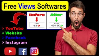 Best software for YouTube, Website, facebook and instagram Free views screenshot 4