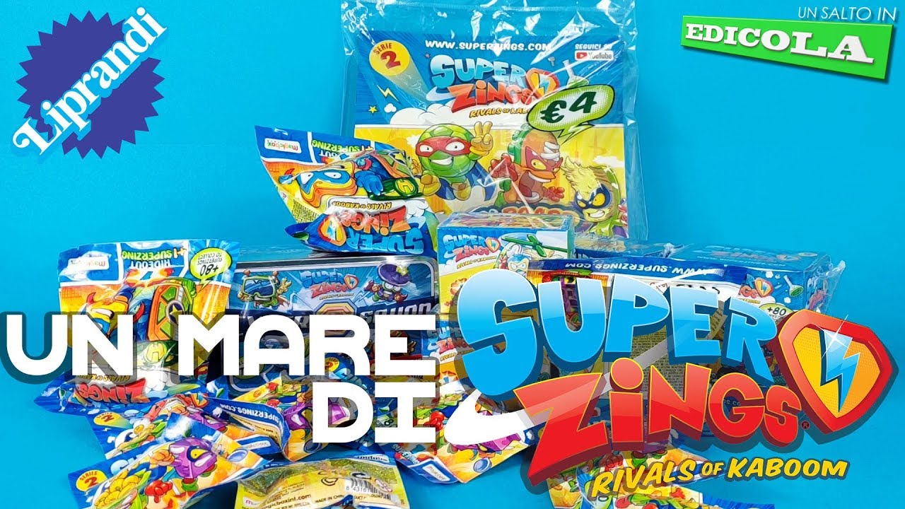 MAGIC BOX TOYS SUPER ZINGS SERIE 2 UN SALTO IN EDICOLA YouTube