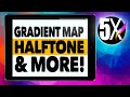 Procreate 5X Update HANDS ON- Day 4: Gradient Map, Halftone, & More!