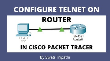 Telnet on Router in Cisco Packet Tracer