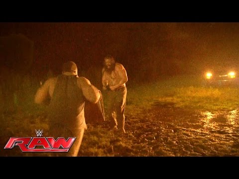 The New Day and The Wyatts brawl at The Wyatt Family Compound: Raw, July 11, 2016