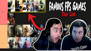 Famous FPS Games Tier List: Which Shooter Reigns Supreme?!