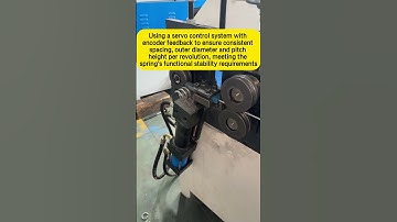 High-Speed Spring Coiling Machine | One-Stop Wire Forming Solutions #industrialmachinery  #machine