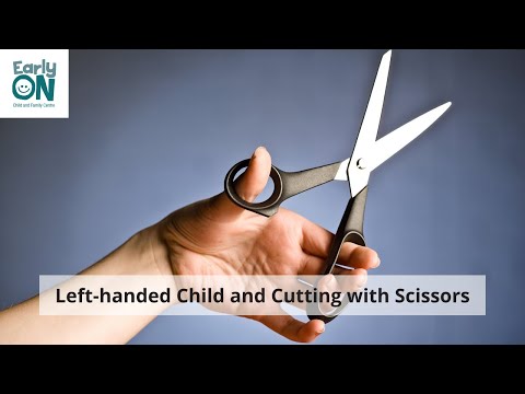 Left Handed Child's Scissor with Central Pivot