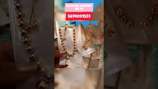 Dijes, anillos, pulseras, cadenas, Aretes y todo en oro laminado y Acero inoxidable
