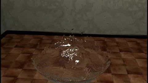 fluid simulation - monkey