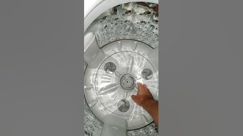 Washing machine pulsator stuck