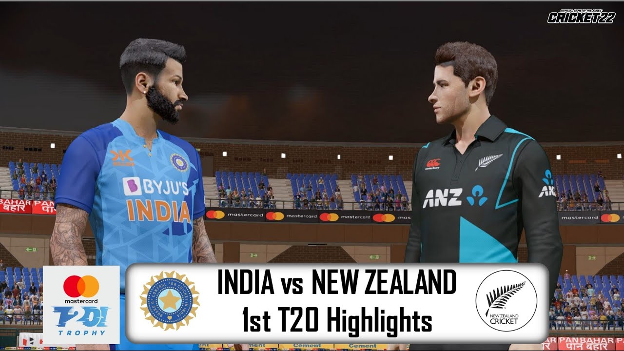 India vs New Zealand 1st T20I Highlights | Hindi Commentary | Cricket ...