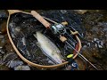 TROUTH FISHING ON SMALL CREEK - ASMR - BFS - (DREAM FISHING-ROMANIA)