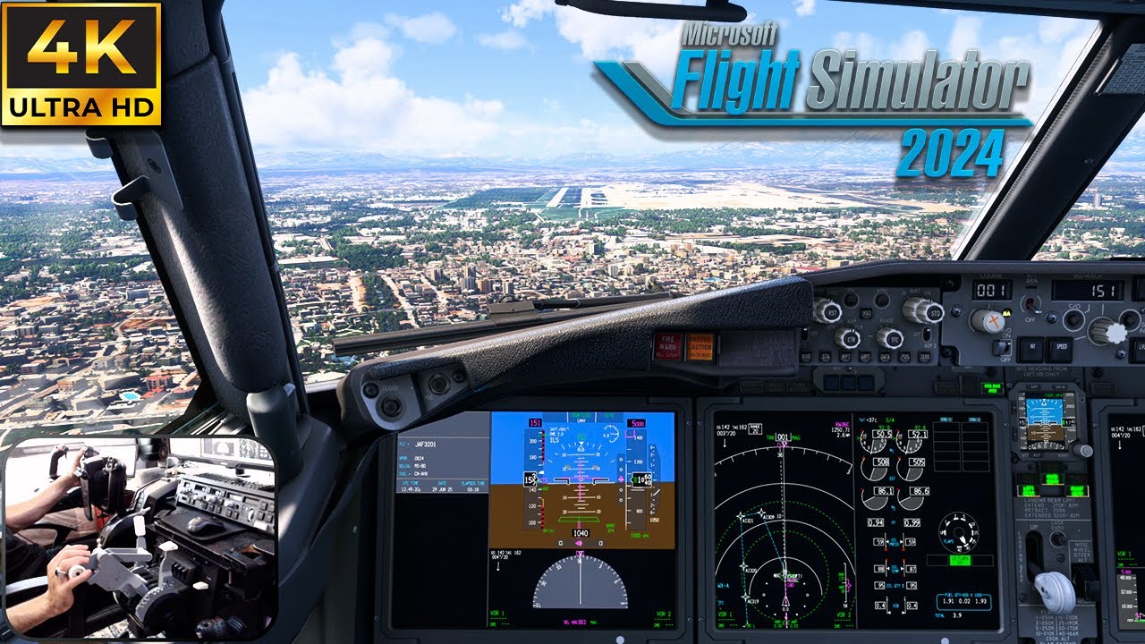 Flight Simulator 2024 | Crazy Realism! iFly 737 MAX Antalya Approach 4K Stunning Visuals!