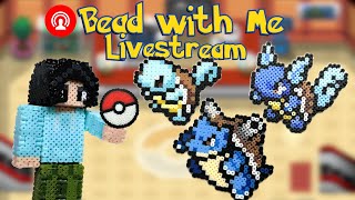 Squirtle, Wartortle, Blastoise 151 Pokémon Challenge | Perler Bead with Me!