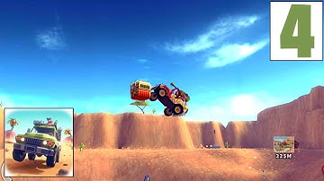 Zombie Safari | Gameplay Walkthrough #4 - Ramp Car (Android/IOS)