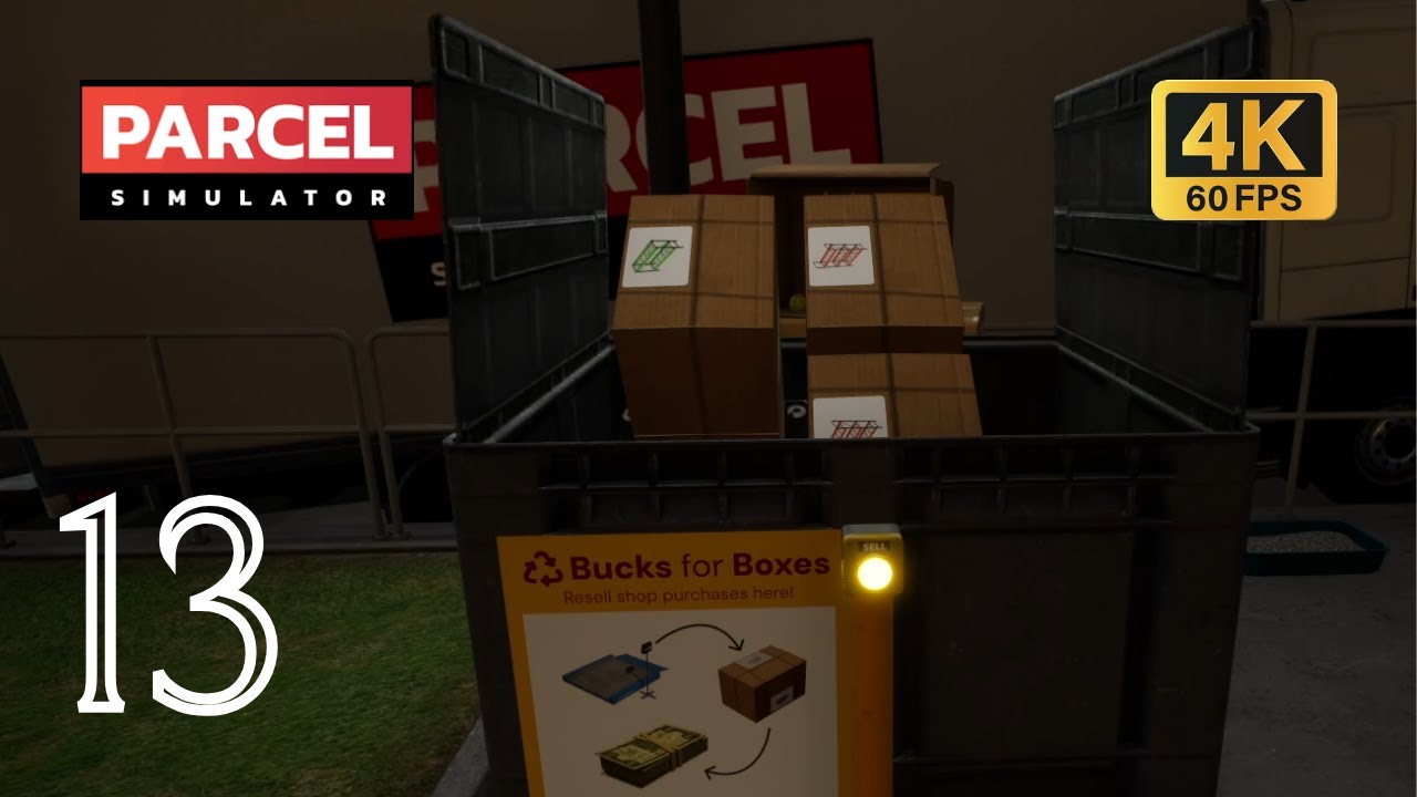 Parcel Simulator - Episode 13/20 - [4K 60FPS PC ULTRA] - No Commentary ...
