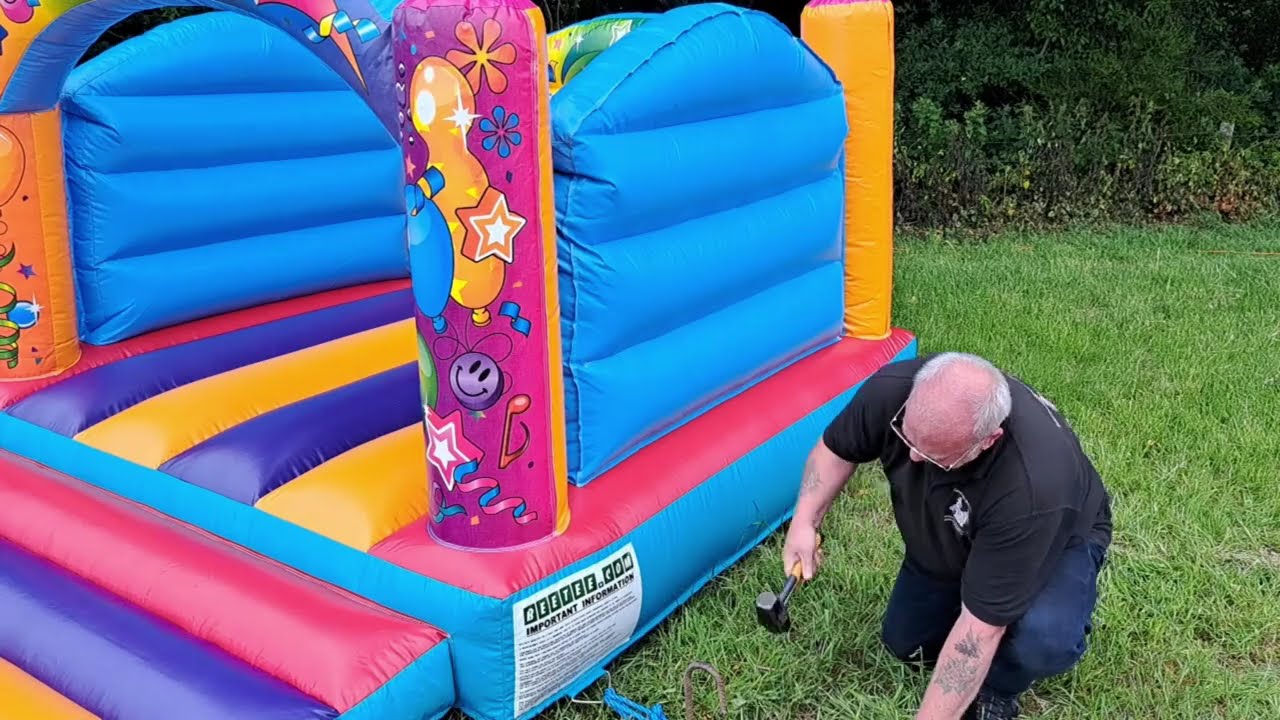 Two Large Bouncy Castle & Soft Play Party Packages Today 