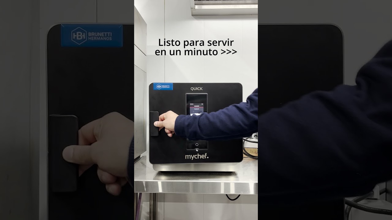 ¡Tostado LISTO EN 1 MINUTO! Con el Horno de Cocción Acelerada Mychef QUICK