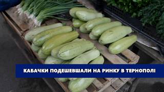 Кабачки подешевшали на ринку в Тернополі: які ціни