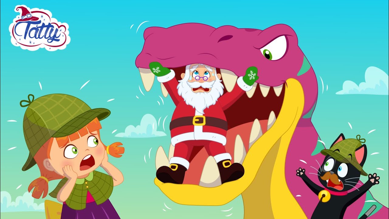 Някой открадна Дядо Коледа 🌟 Татти и Мисифу спасяват Коледа | Карикатура за деца
