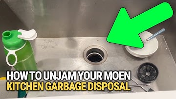 Zo maakt u de blokkade in uw Moen-keukenafvalverwijderaar weer los: snelle en gemakkelijke oploss...