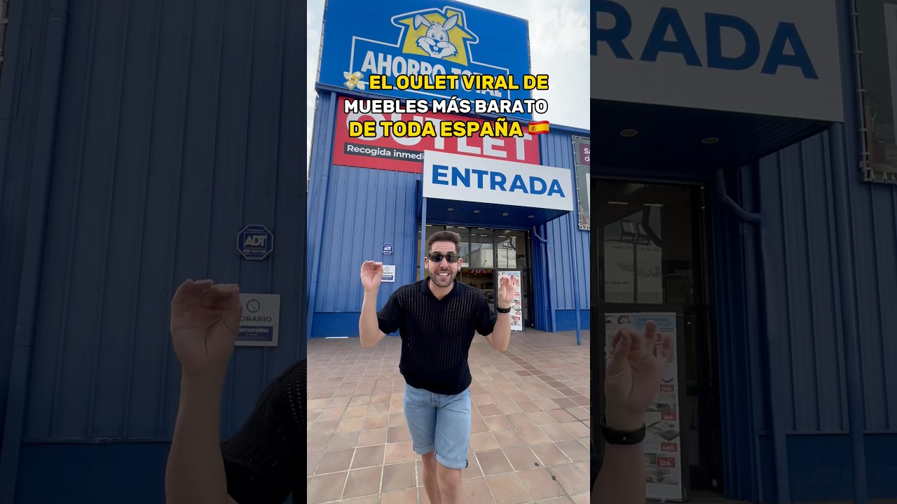 💸EL OULET VIRAL DE MUEBLES MÁS BARATO DE TODA ESPAÑA🇪🇸