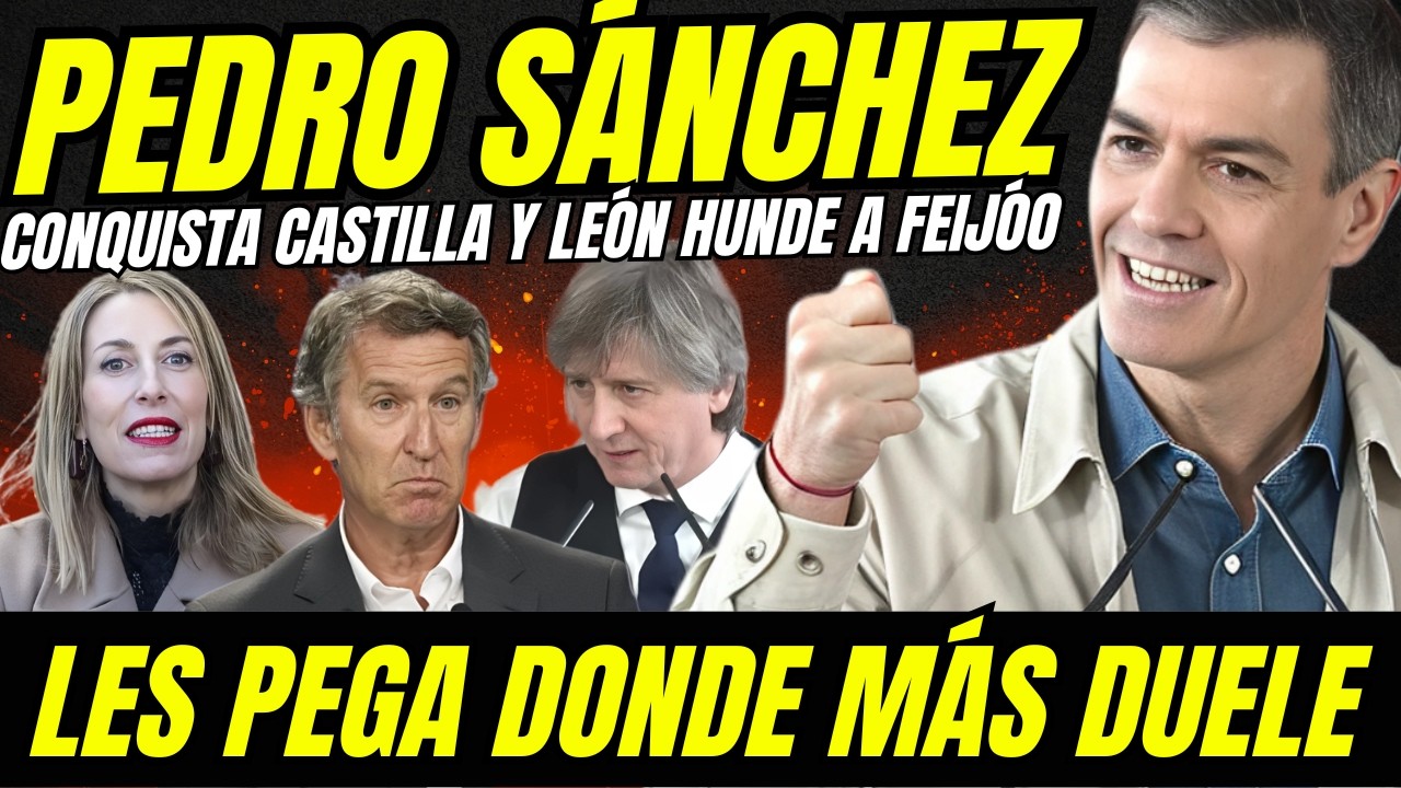 PEDRO SÁNCHEZ DEJA HELADO A FEIJÓO Y LE REFRESCA LA MEMORÍA "CONQUISTA PONFERRADA Y ANUNCIA VICTORIA