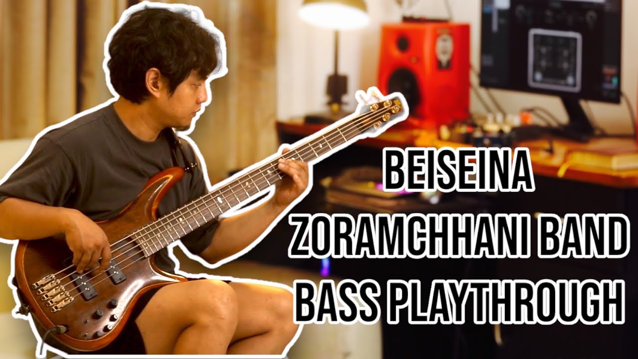 Bruce Pachuau | Beiseina | Zoramchhani Band | Bass Playthrough | Zonet Thazual Award 2022 Live