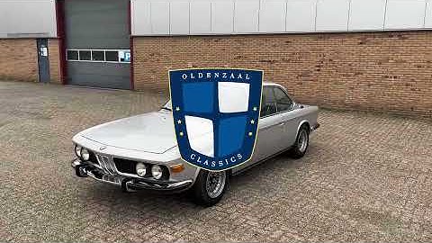 BMW 3.0 CSi Polaris over Marine Leather, A/C - Oldenzaal Classics