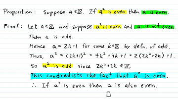 Set Theory and Logic   Lecture 23   Proving Conditional Statements By Contradict