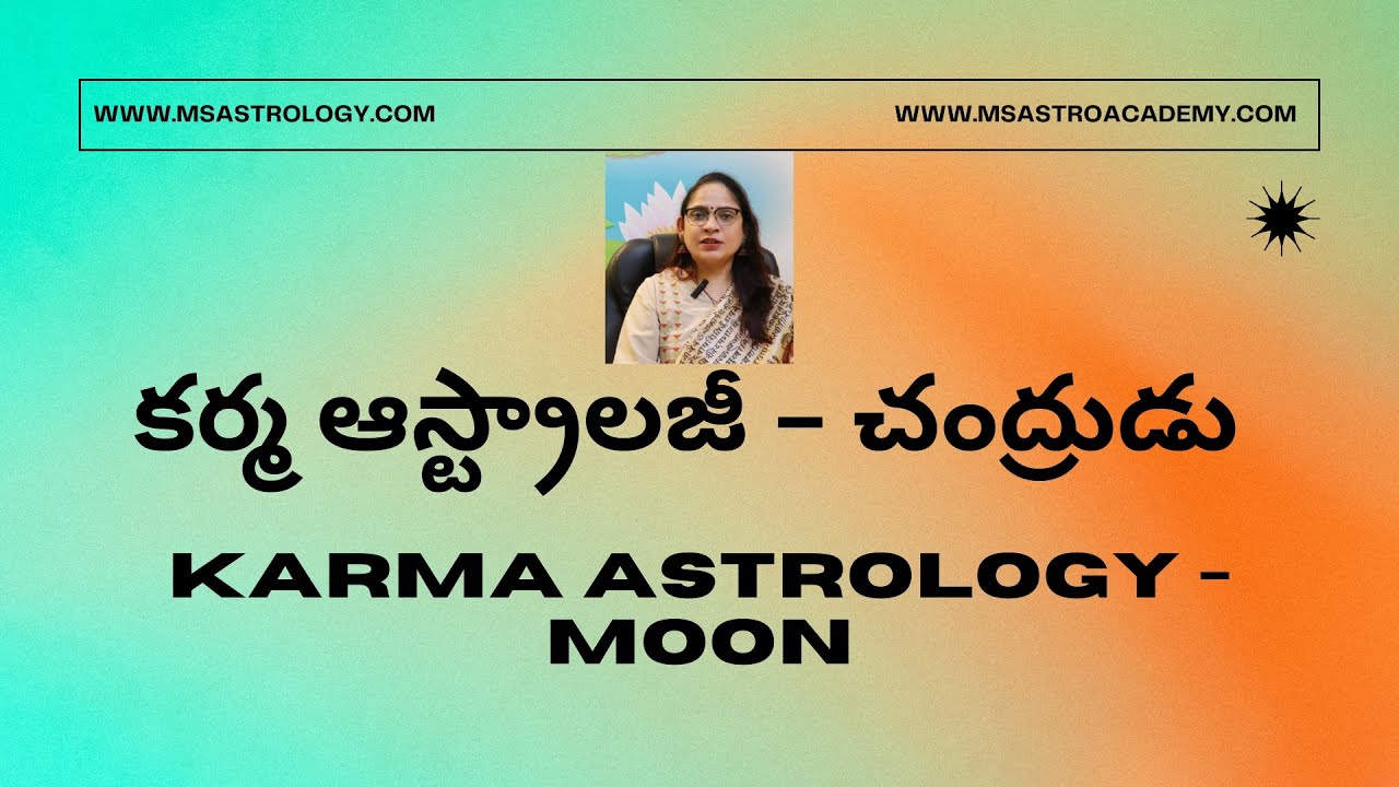 Moon Related Karma - A Brief Analysis. #msastrology #karmaseries #mmonkarma