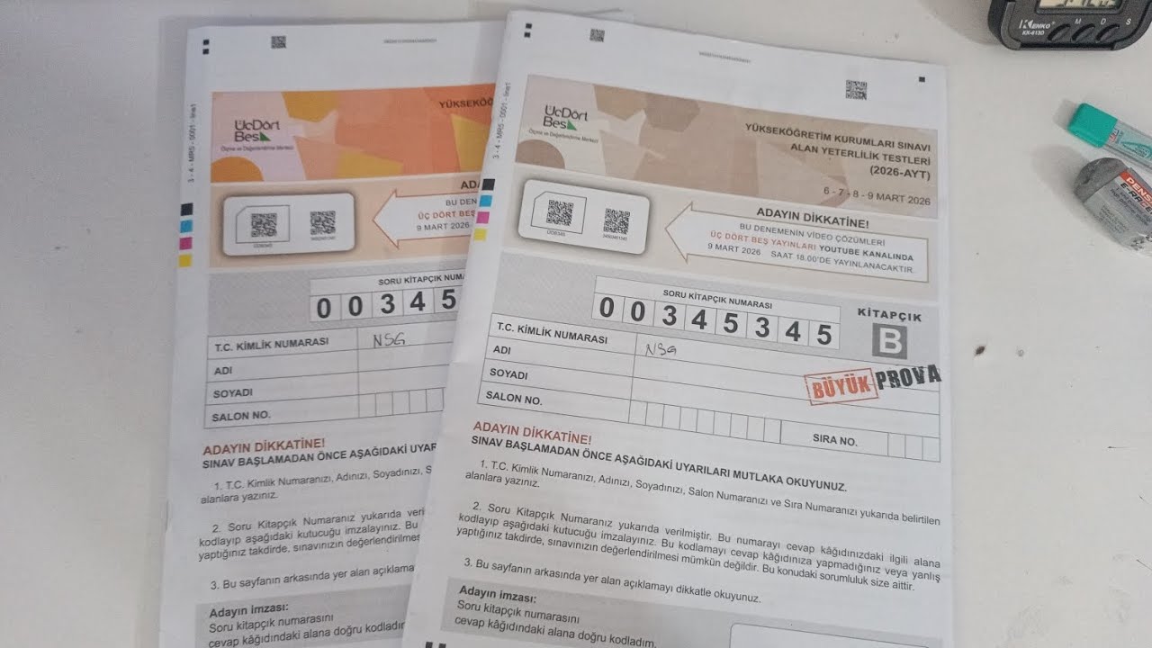 345 AYT TG Büyük Prova #yks2026 #türkiyegenelideneme #ilk1000 