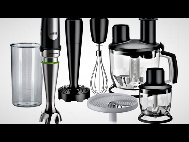 BRAUN MINIPIMER 9 HAND BLENDER, MQ 9047X, UNBOXING