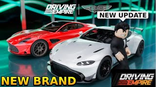 6 NEW Aston Martin Cars & Update IN Driving Empire!