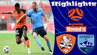 Brisbane Roar vs Sydney FC All Goals Hyundai A-League 6.03.2021