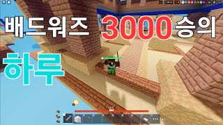 배드워즈 3000승의 하루[배드워즈]