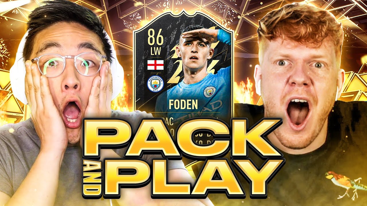 I score an ABSOLUTE SCREAMER! FIFA 22 Pack & Play on IF Foden w/