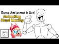 How to animate a character waving hand in flipaclip made easy  rama andiasmat is live
