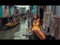 Life in a floating slum in africa  makoko