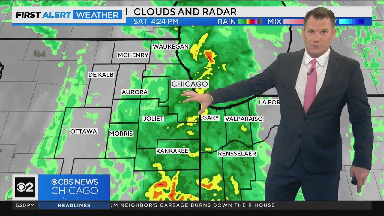 Chicago First Alert Weather: Rain to leave, but clouds will remain for ...